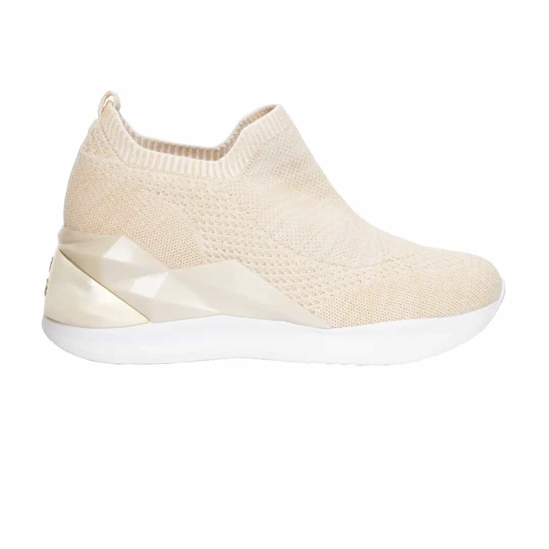 Chic Knit Slip-On Wedge Sneaker