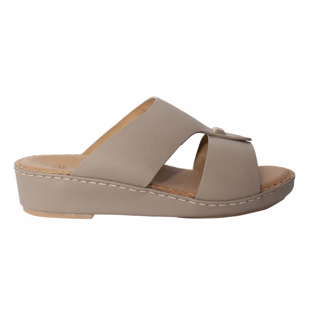 Kids Genuine Calf Leather slippers In Textured Finish