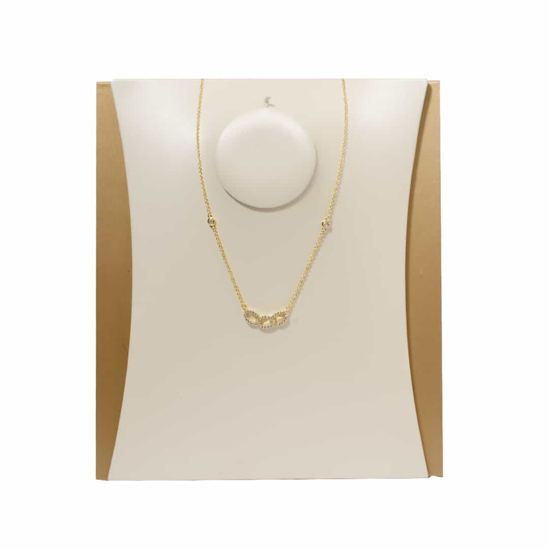 Elegant Interlocking Necklace