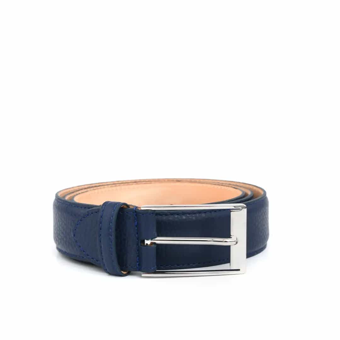 Genuine Grain Leather Belt