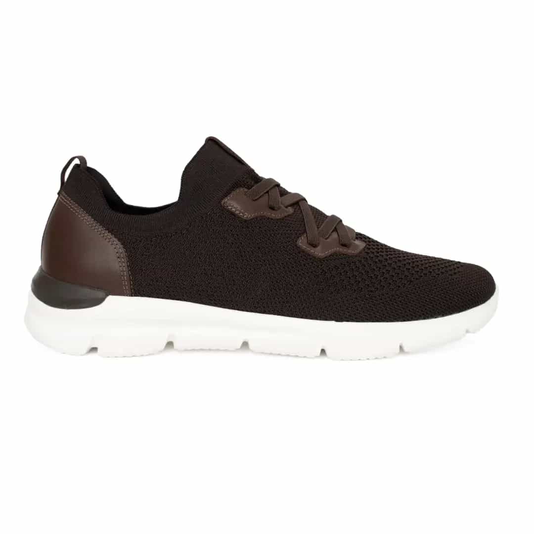 Smart-Casual Sneakers In Knitted Upper