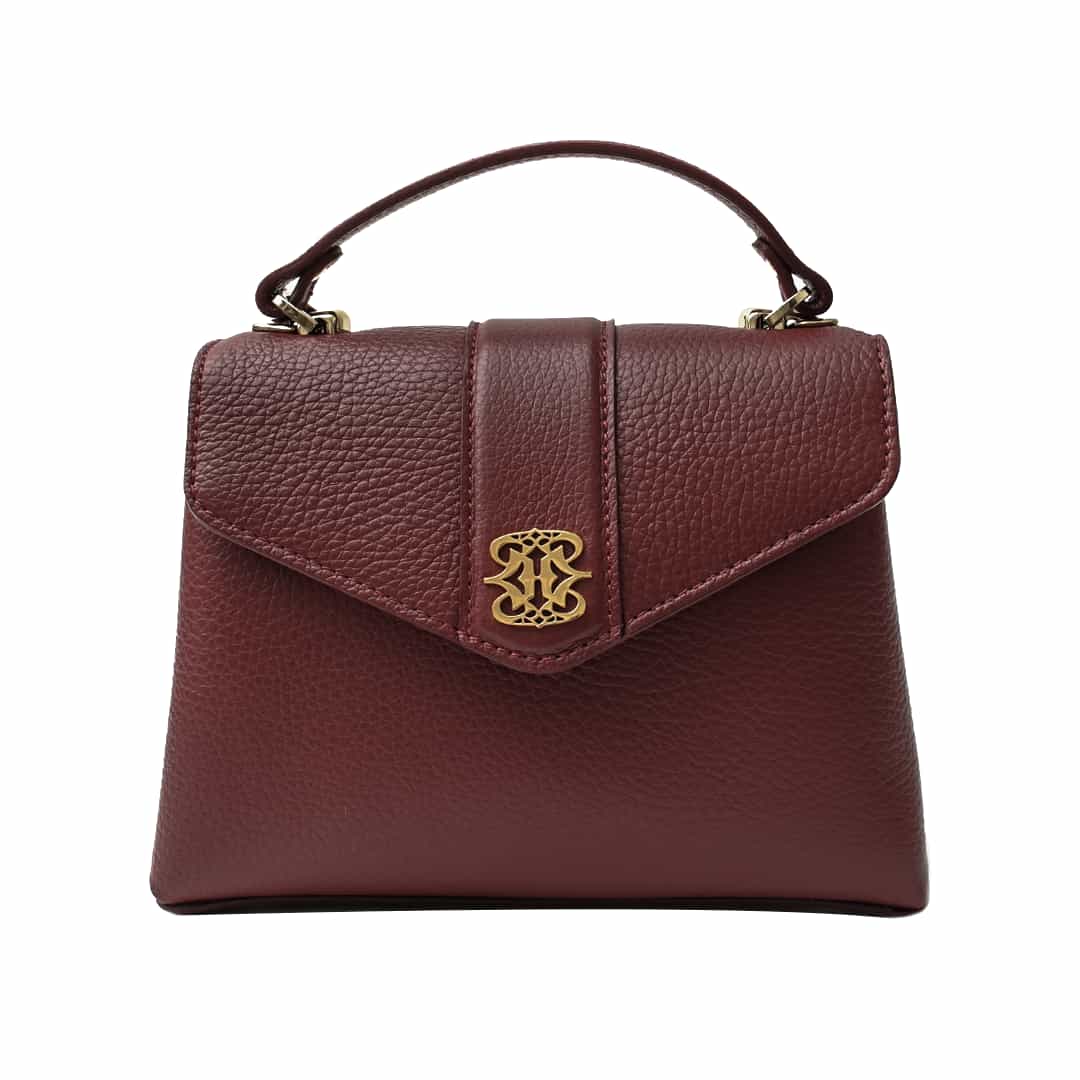 Elegant Soft Grain Leather Handbag for Women